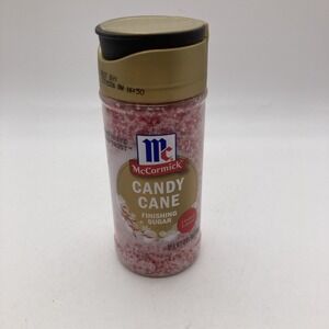 McCormick Holiday Finishing Sugar Candy Cane Peppermint Flavor